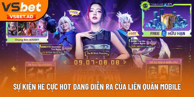 Sự kiện hè cực hot đang diễn ra của Liên Quân Mobile